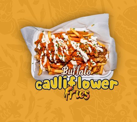 Buffalo Cauliflower fries