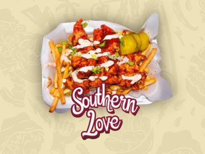 Southern love tenders and fries