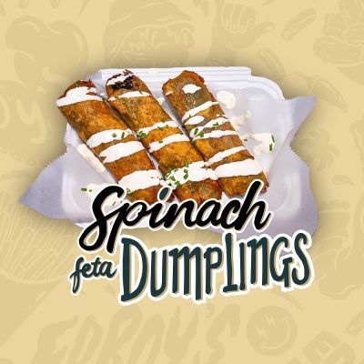 Spinach Feta Dumplings